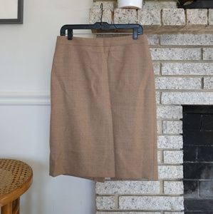 Jcrew Double Serge pencil Wool Skirt